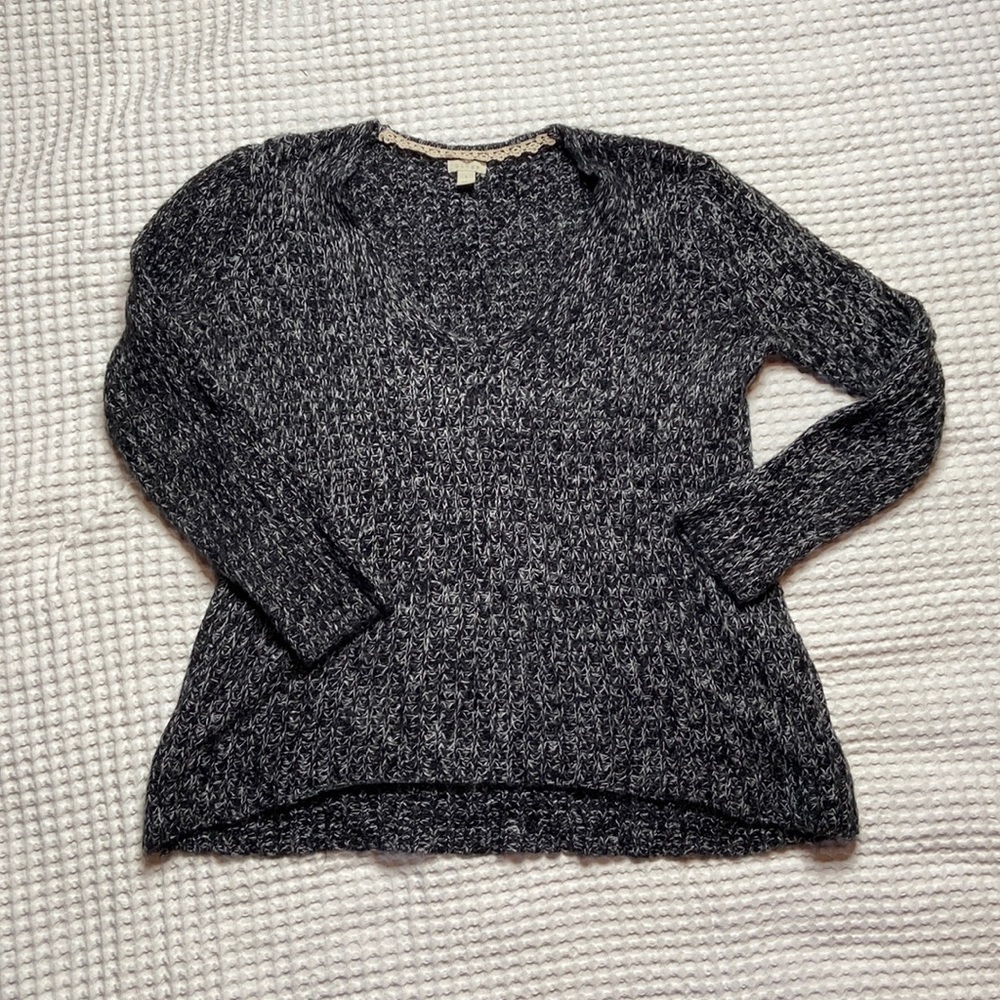 Grey Knit Sweater